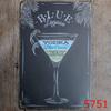 Vintage Cocktail WiFi Tin Sign for Bar, Bedroom, KTV, and Restaurant Décor