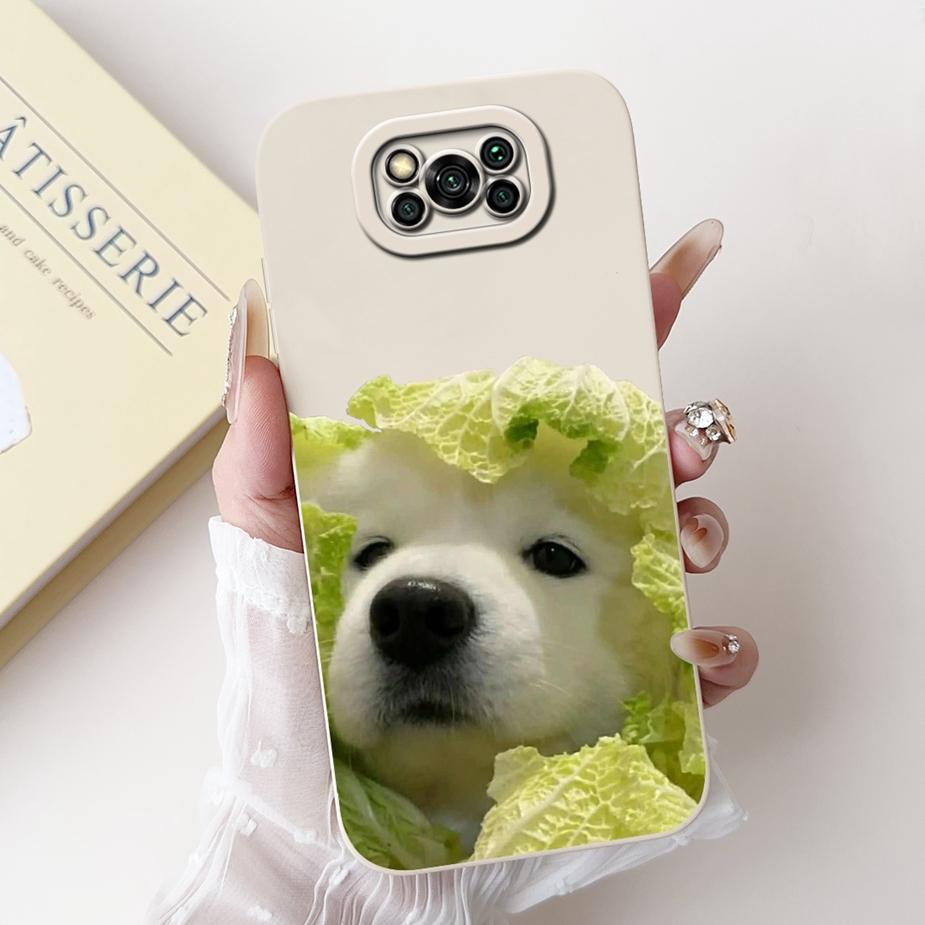 For Xiaomi Poco X3 NFC Case PocoX3 Pro Cute Funny Cartoon Cover Soft Silicone Case For Xiaomi Poco X3 Pro PocoX3 NFC Shell Coque