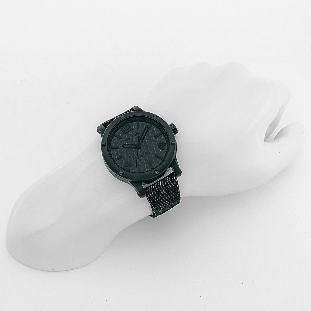 Angel Clover Exventure-SENSE Exclusive EV46BBK-BD Men's Watch Black Stainless Steel Quartz 46MM