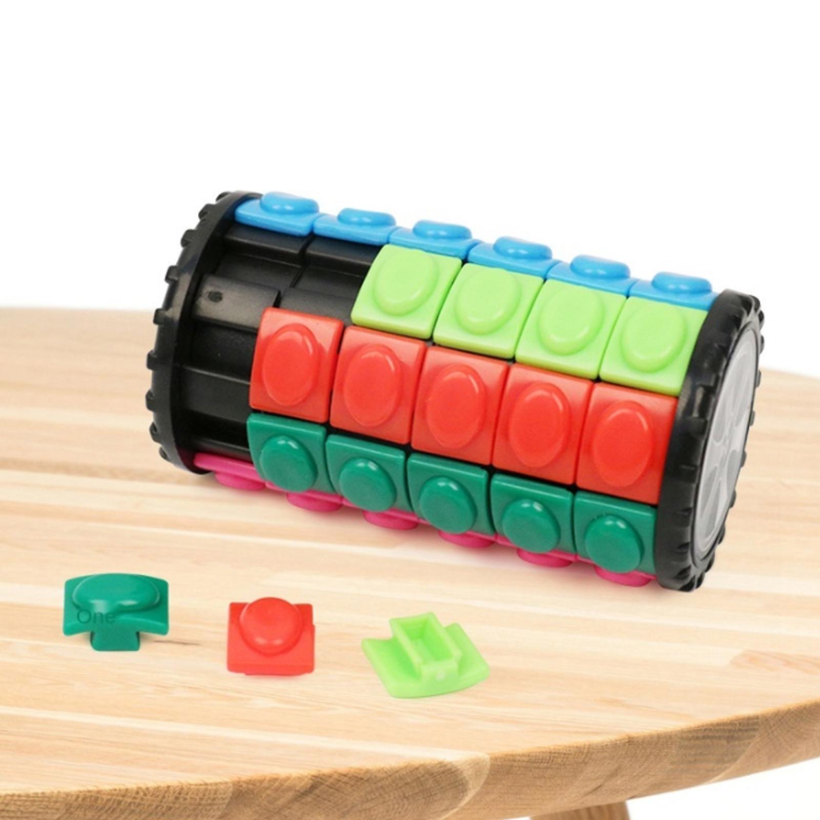 3D вращающаяся раздвижная цилиндрическая башня уровня 3/4/5/6 цветов — фото 13