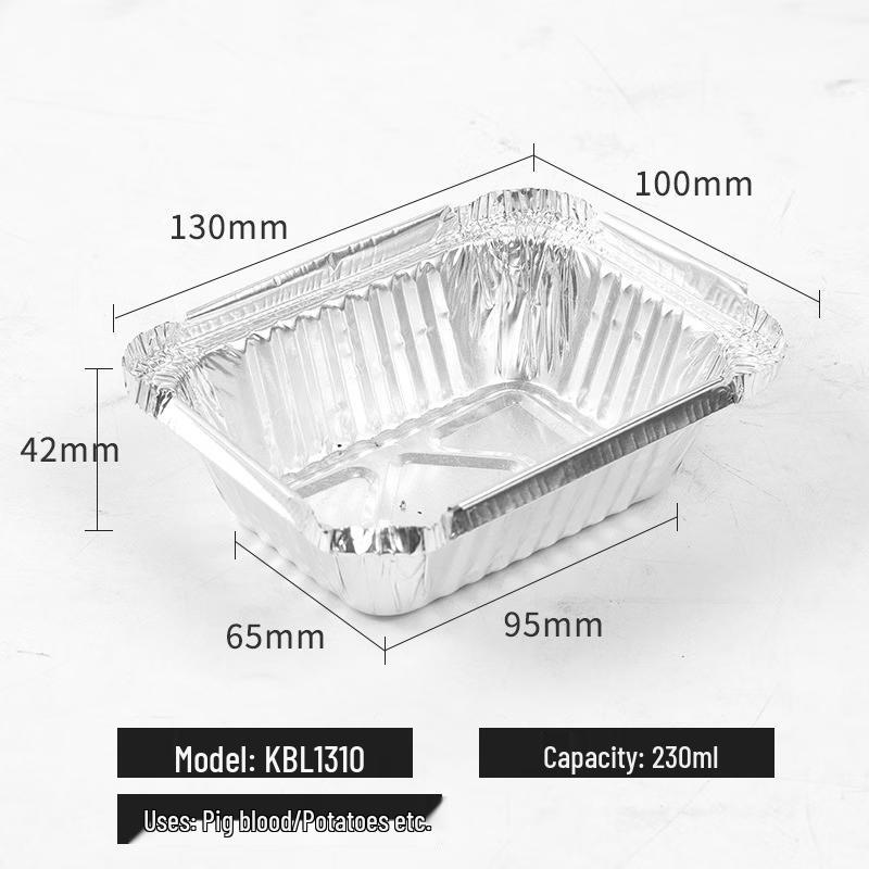 

COFLYEE Одноразовые контейнеры из алюминиевой фольги для выпечки и еды на вынос
