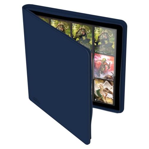 Ultimate Guard QuadRow 24-Pocket ZipFolio XenoSkin Dark Blue