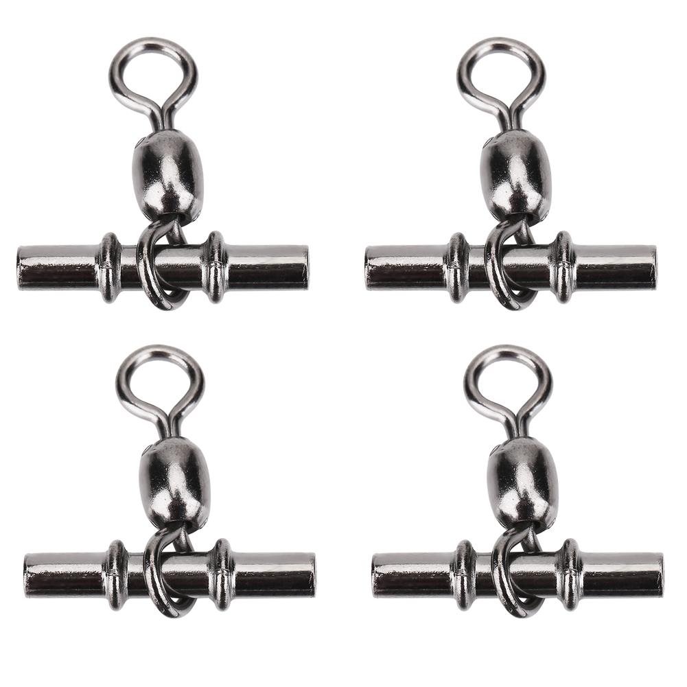 20 szt. zestaw Trwałe Krętliki Wędkarskie typu T z Linią Krzyżową Złącza Akcesoria (3 #)