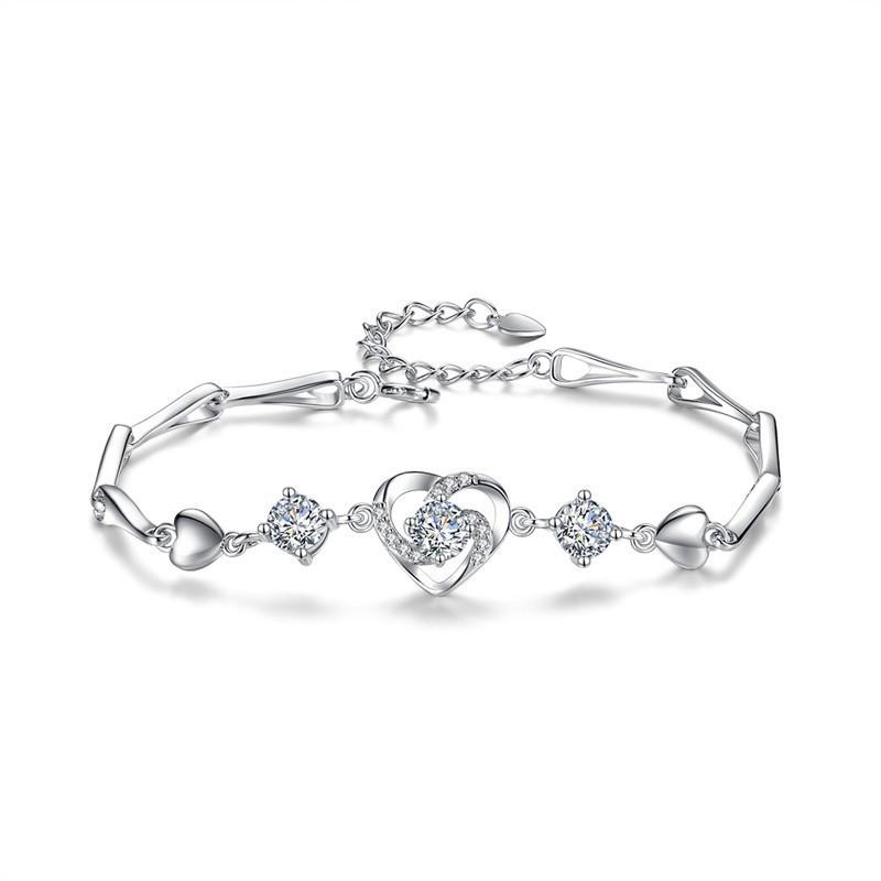 

City Love Diamond Bracelet - Women s Korean Fashion, Sweet High-End Jewelry Inspired by Internet Trends