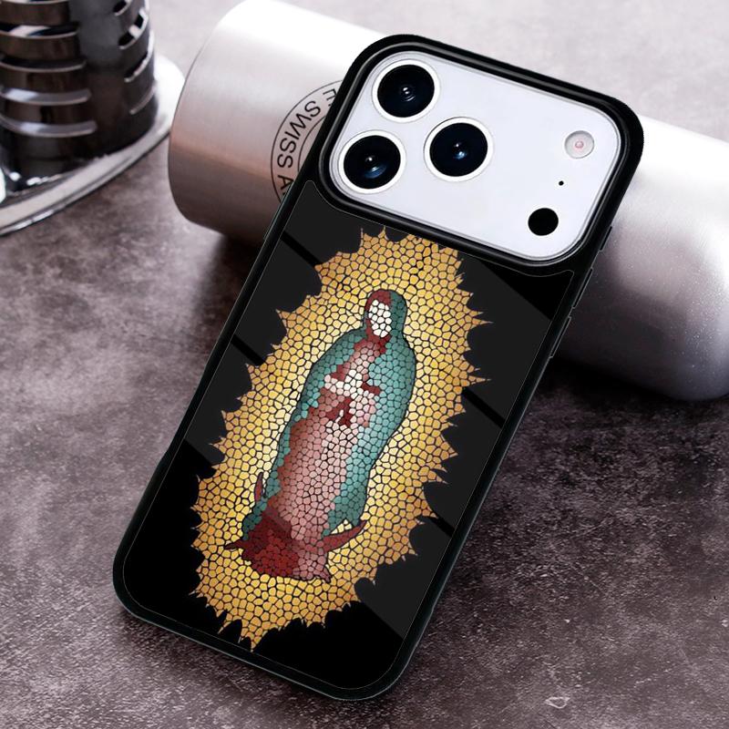 Guadalupe San Judas Phone Case for iPhone 17 16 15 Pro Max Air 14 13 12 11 Plus Shockproof Cover