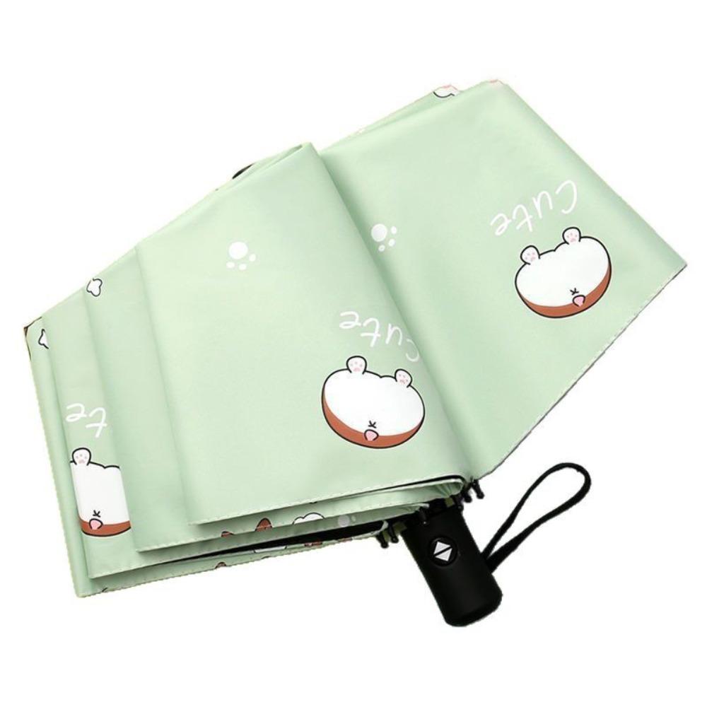 8 Fold Automatic Umbrella Rain Proof UV Protection Sun Umbrella Dual Use Protection Thickened Pocket Parasol Outdoor Use