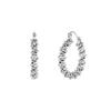 Paul Brial Bling Texture Hoop Earrings Pybe0123