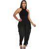 Sexy Tight Vest Tassel Women's Fashion Casual Suit