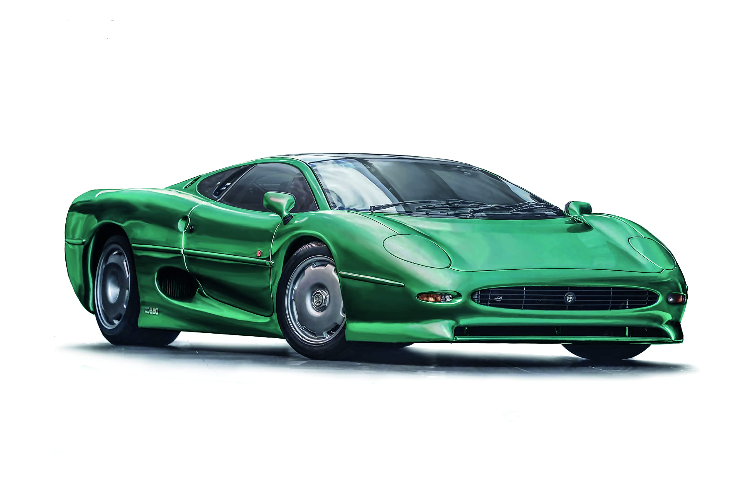 

Italeri Jaguar XJ 220 японская инструкция прилагается пластиковая модель IT3631 1/24