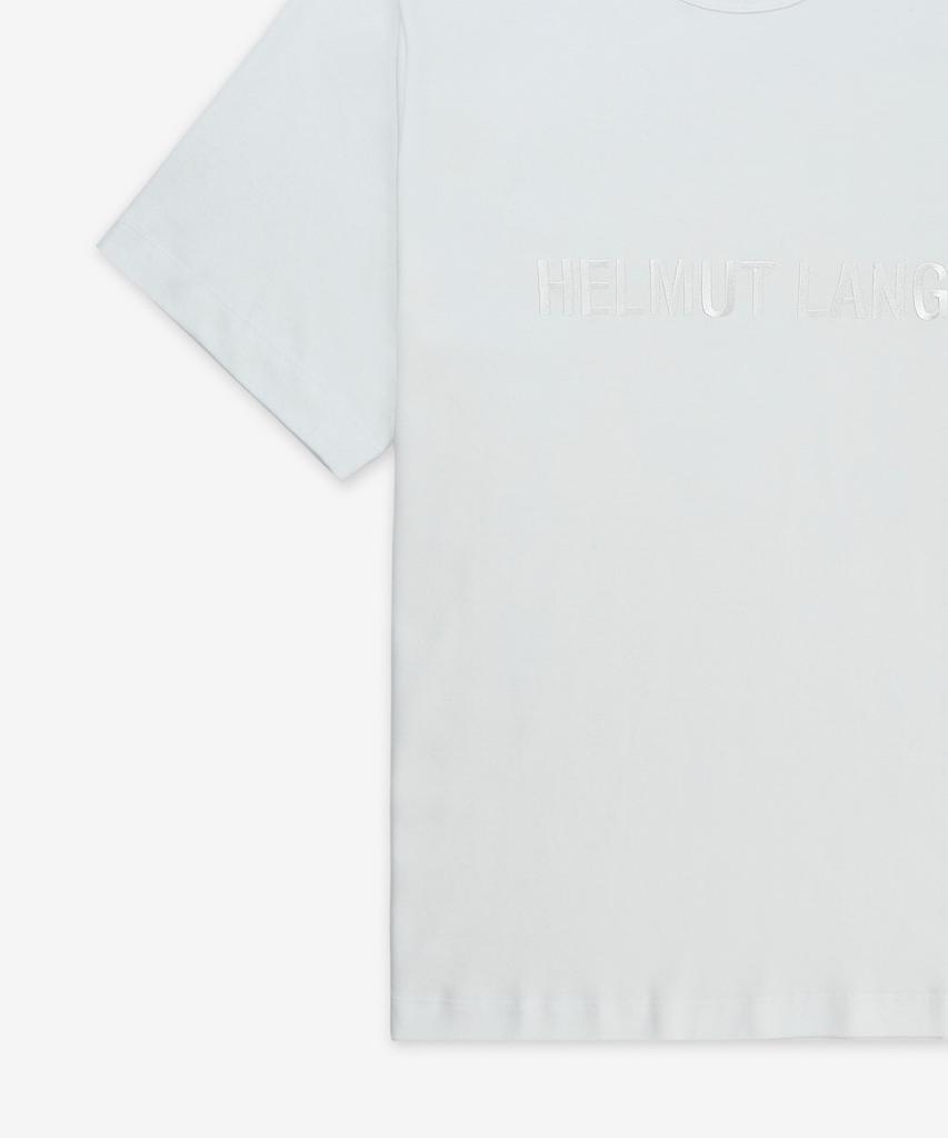 HELMUT LANG Logo Short Sleeve T-Shirt - White / O04Hm599100