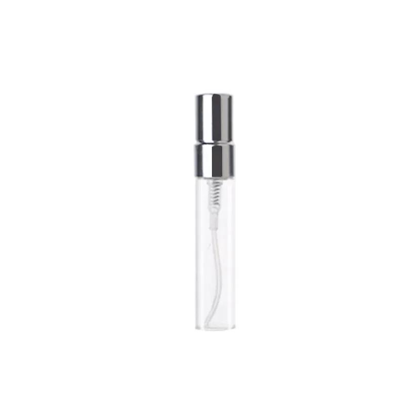 2ml 3ml 5ml 10ml Clear Portable Mini Perfume Refill Glass Atomizing Bottle Spray Empty Cosmetics Bottle Sample Test Tube Vials