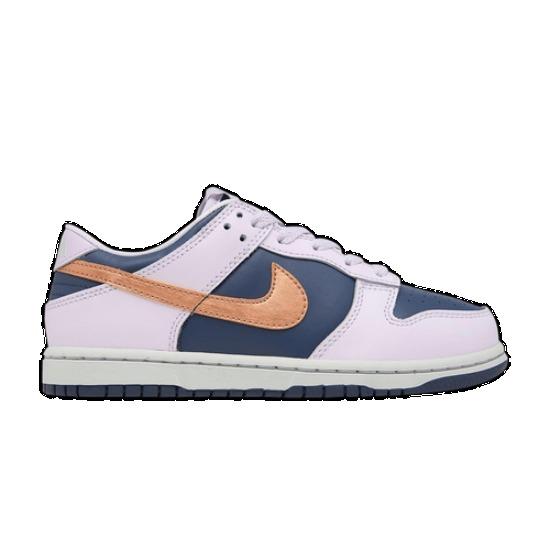 Nike Dunk Low SE Copper Swoosh DX1664-400