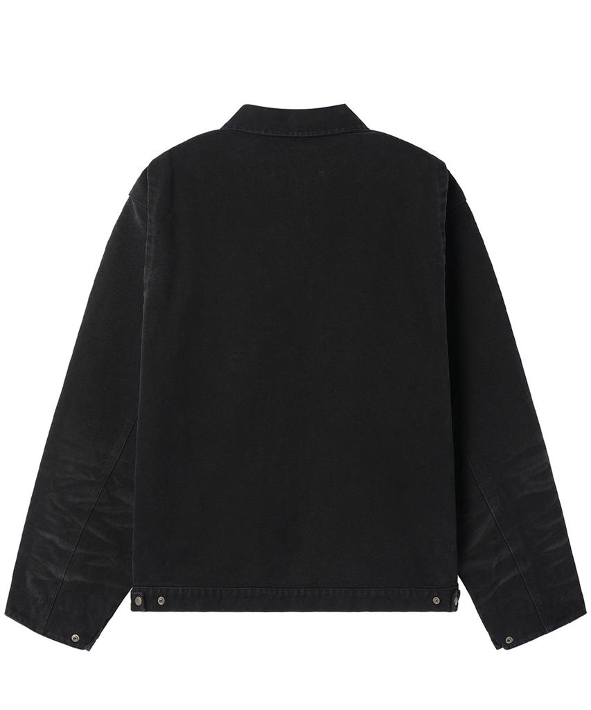 Openyard(Oy) Washed Patch Work Jacket - Black