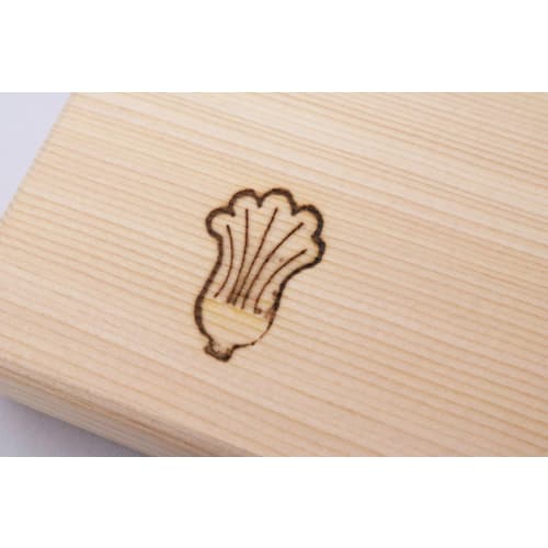 Ichihara Woodworks Wooden Cutting Board, "Kufujin" Wide Size, 36 X 21 X 3 Cm