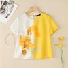 ZANZEA Women Casual Round Neck Short Sleeve Summer Floral Blouse