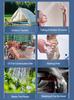 Mobile Portable Shower Smart Temperature Measuring Camping Outdoor Shower Set