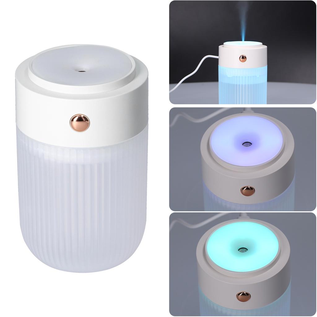 Nawilżacz chłodnej mgiełki Mini Przenośny 250 ml USB Ultracichy Dyfuzor z Kolorowym Światłem Nocnym