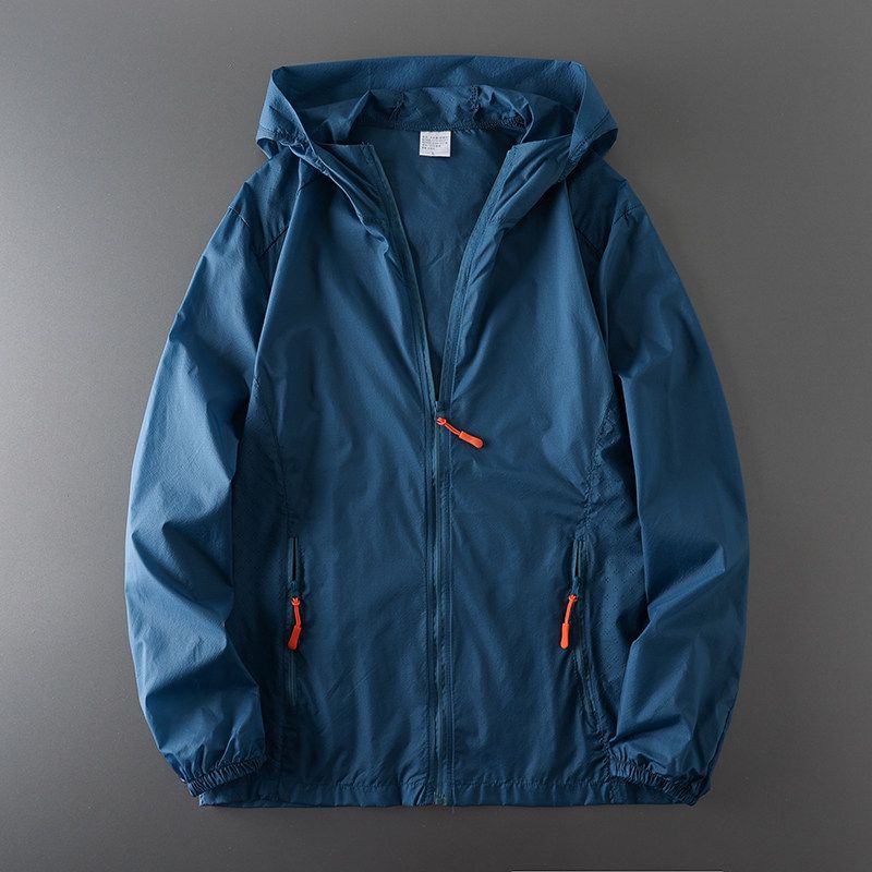 Tail Single Cut Label Ice Silk Mesh Sun Protection Clothing Thin Outdoor Breathable Easiest for Match Sun-Protective Clothing Fishing Wind Shield