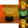 Stranger Things 3D LED noční světlo se 16 barvami na dálkové ovládání pro dekoraci dětského pokoje