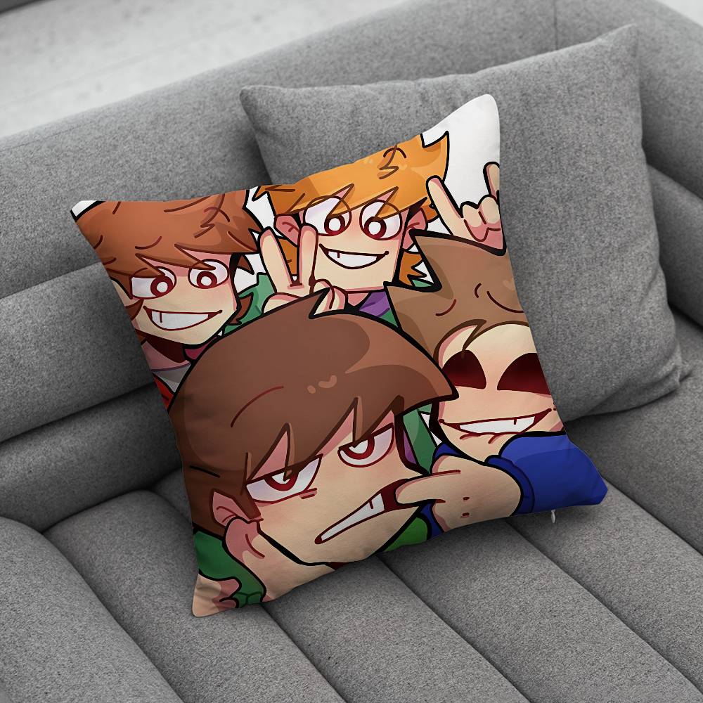 EEddsworldsS Web Drama Pillow Case Sofa Living Room Bedroom Headboard Backrest Cushion Square Cushion Nap Time