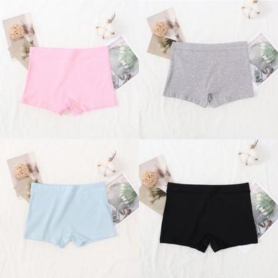 5PC/Set High Quality Cotton Kids Boxer Girls Safety Pants Underwear Panties for Teenager