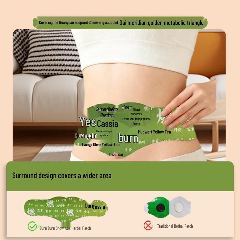 

Bianque Ji Herbal Moxibustion Navel Patches