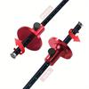 Bearing Wheel Cutter for Soft Wood ,Inch/MM Scale Ruler, Marking Gauge Dovetail Jig 1:5 1:8 Guide Aluminium Alloy Scribing Tool