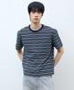 MINDBRIDGE [On] Multi-Stripe Crop Short Sleeve T-Shirt - 2 Colors