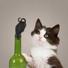 Produkt Kreativität Kleine Schwarze Katze Form Baijiu Ausländischer Wein Rotwein Katze Silikon Flaschenverschluss