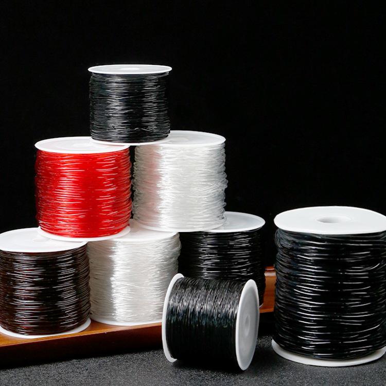 Transparent Elastic Cord for Beading and Jewelry - Wear-resistant, DIY Wenwan, Buddhist Bracelets