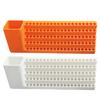 Layered Wall Mounted Screwdriver Bit Organizer Storage Box For 1/4" 6.35mm Torx Hexagonal Star Spanner Electric Holder Bits