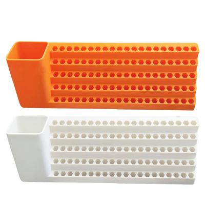Vícevrstvý nástěnný úložný box na bity šroubováků pro 1/4" 6,35 mm Torx šestihranné hvězdicové klíče elektrický držák bitů