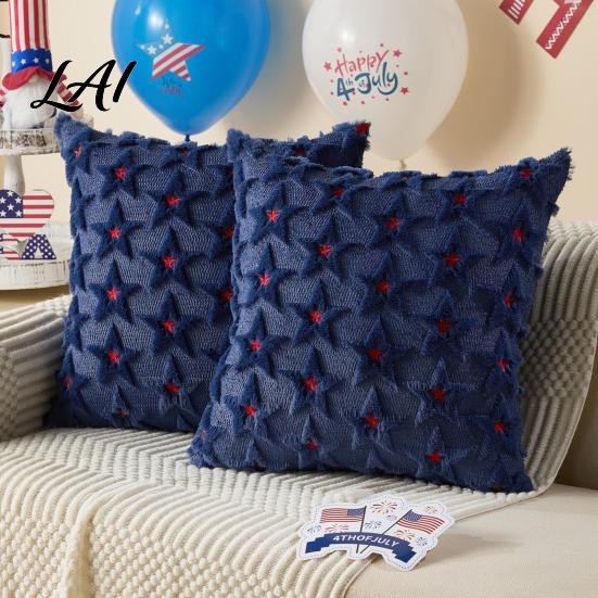 Soft Plush Cushion Cases Throw Pillow Cover Heart Embroidery Case with 3D Bowknot Jacquard Decorative Pillows for Anniversary Fluffy Couch