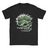 Avengers Hulk zerissene T-Shirts Unisex 100% Baumwolle Freizeit-T-Shirt Rundhals T-Shirt Kurzarm Kleidung Sommer