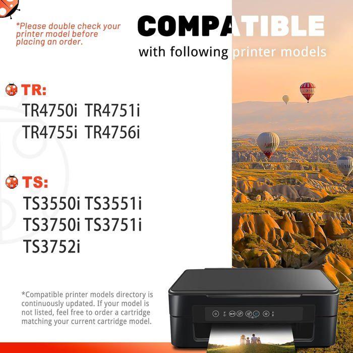 Pg-575Xl Cl-576Xl Cartouches D'Encre Remplacement Pour Canon Cartouche 575 576 Xl Pixma Ts3550I Ts3550 Ts3551I Ts3551 Tr4750I[J188]