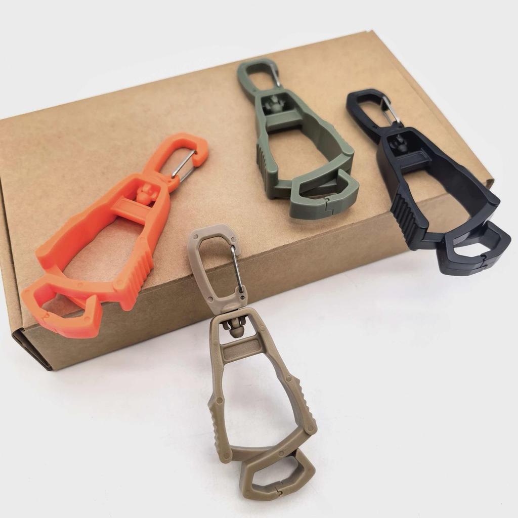 4-Piece Outdoor Anti-Lost Glove & Hat Clips - Multi-Functional Labor Protection Buckles with Free Shipping.