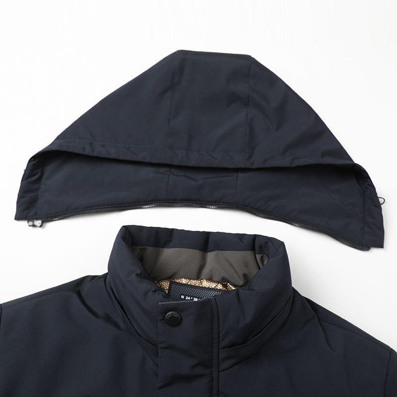 Men's Winter Plus Velvet Thickened Parkas: Warm Cotton Jackets for Middle-Aged and Elderly