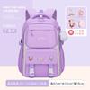 25 New middle and high school students schoolbags for girls, large-capacity burden-reducing children's backpacks