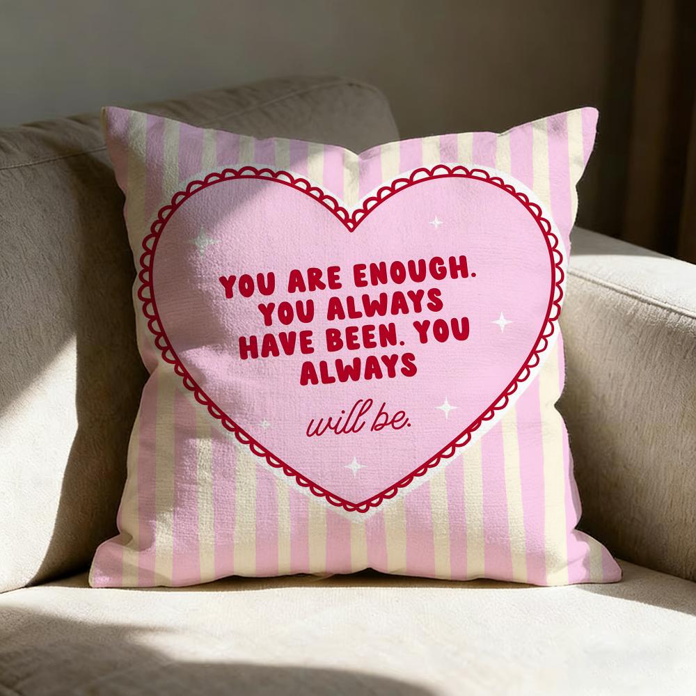 Mother's Day Pillow Case Pillowcase, Double-sided Printed, Sofa Cushion, Bedroom Headboard Pillow