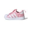 Originals SUPERSTAR 360 I Mesh Abrasion Resistant Low Top Skateboard Shoes White Pink Infant And Toddler EF9178
