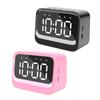 Bluetooth 5.3 Speaker Multifunctional Alarm Clock With Large LED Display For Bedroom And Outdoor Use