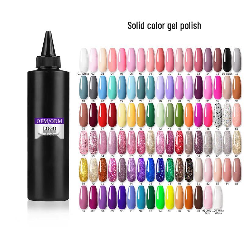 Custom Cross-Border Nail Gel: Special Primary, Nude, Translucent, Solid Colors