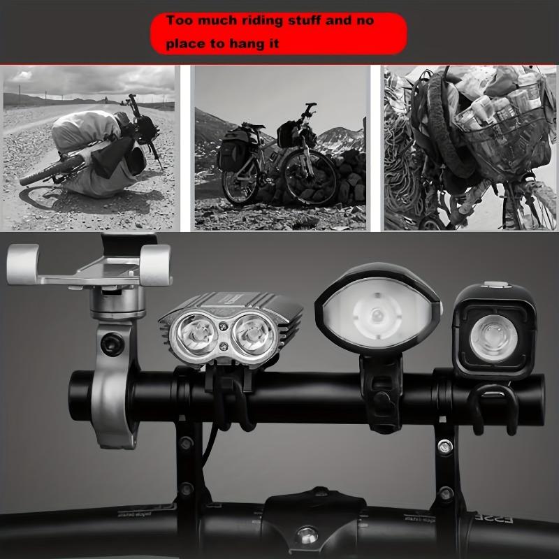 20cm Aluminium Fietsstuurverlenger Fietsverlengbeugel Fietsbeugels voor Fietsverlichting, Snelheidsmeters, GPS-apparaten