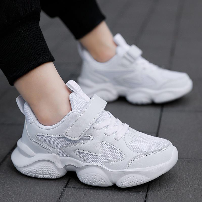 2025 Autumn Kids' White School Casual Shoes for Boys & Girls