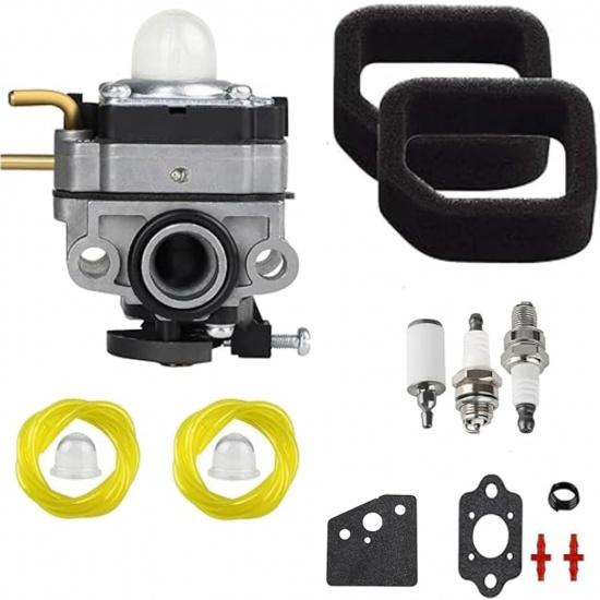 Compatible with 753-06258A Carburetor For Ryobi RY251PH RY252CS RY254BC 2 Cycle 25CC Engine Cultivator String Trimmer Edger