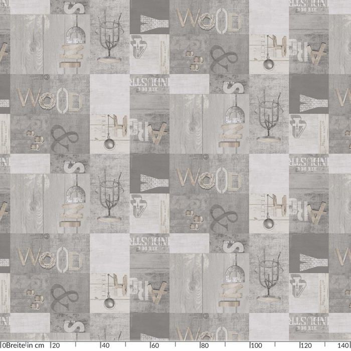 Nappe en toile cirée - ANRO - E03610-120 - Multicolore - 120 x 140 cm - Résistante aux taches