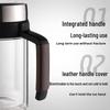 Fuguang G1811 Double-Layer Glass Office Mug