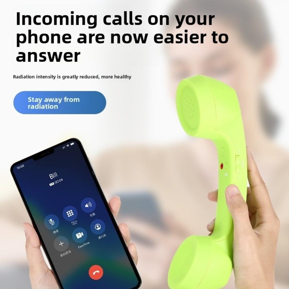 Multifunctional Telephone Wired Handsets Landline Handle Receiver  For Calls External Headset