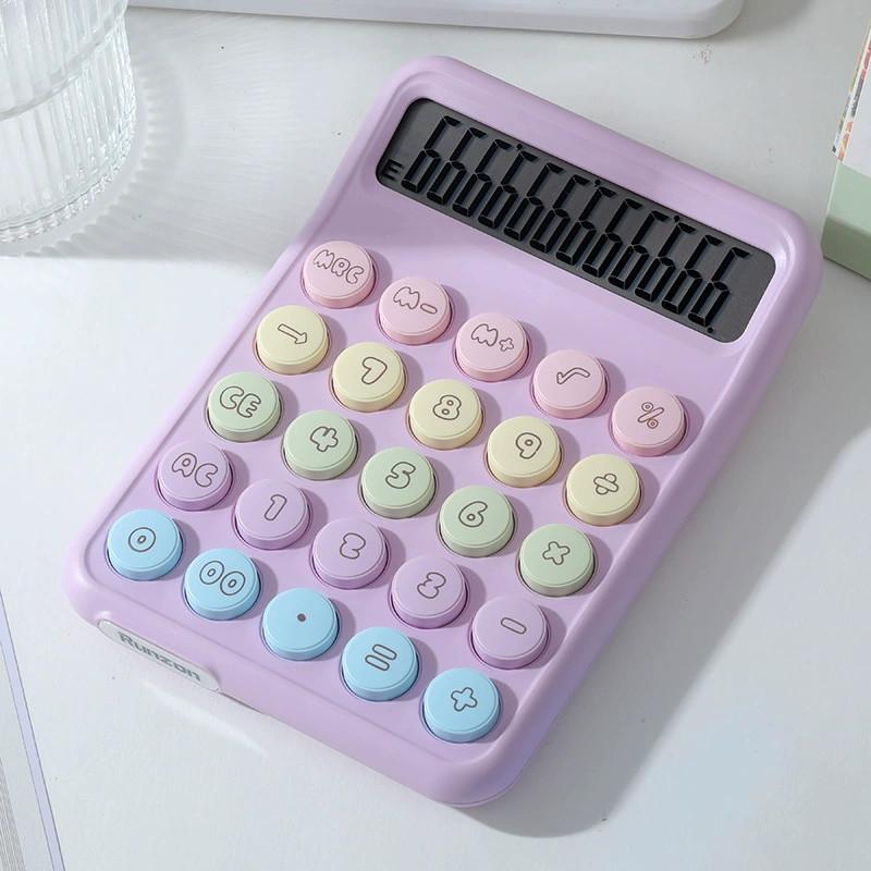 12 Digit Cute Scientific Calculator  Studentstest Stationery Office Easy Carry