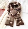 Korean Style Thickened Woolen Elk Scarf - Women's Versatile Winter Snood